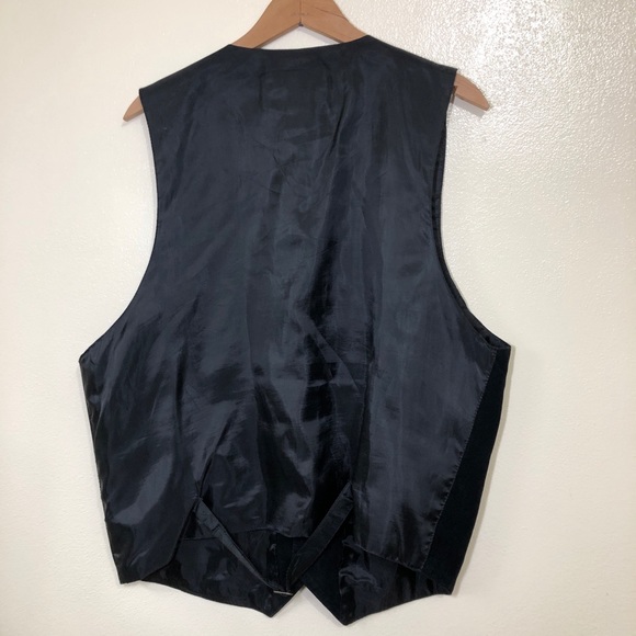 Western Frontier Suede Snap Front Leather Vest - Picture 5 of 5